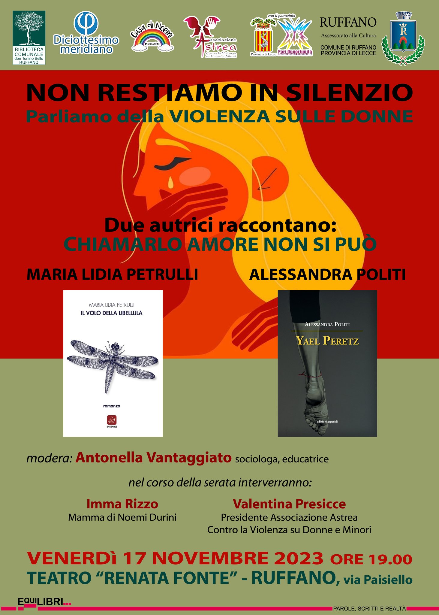 Non restiamo in silenzio. Parliamo della violenza sulle donne