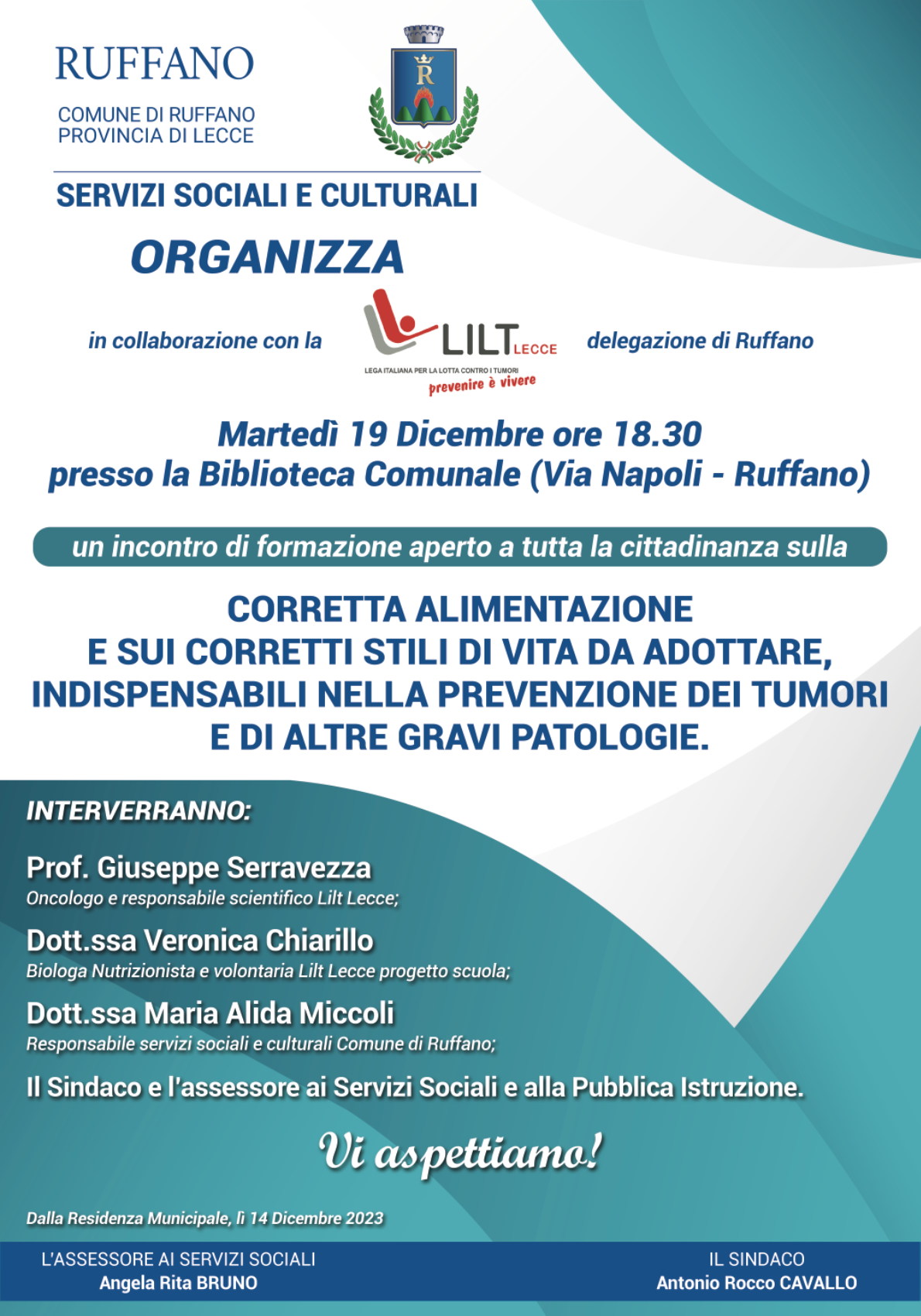 Corretti stili di vita da adottare per la prevenzione di tumori