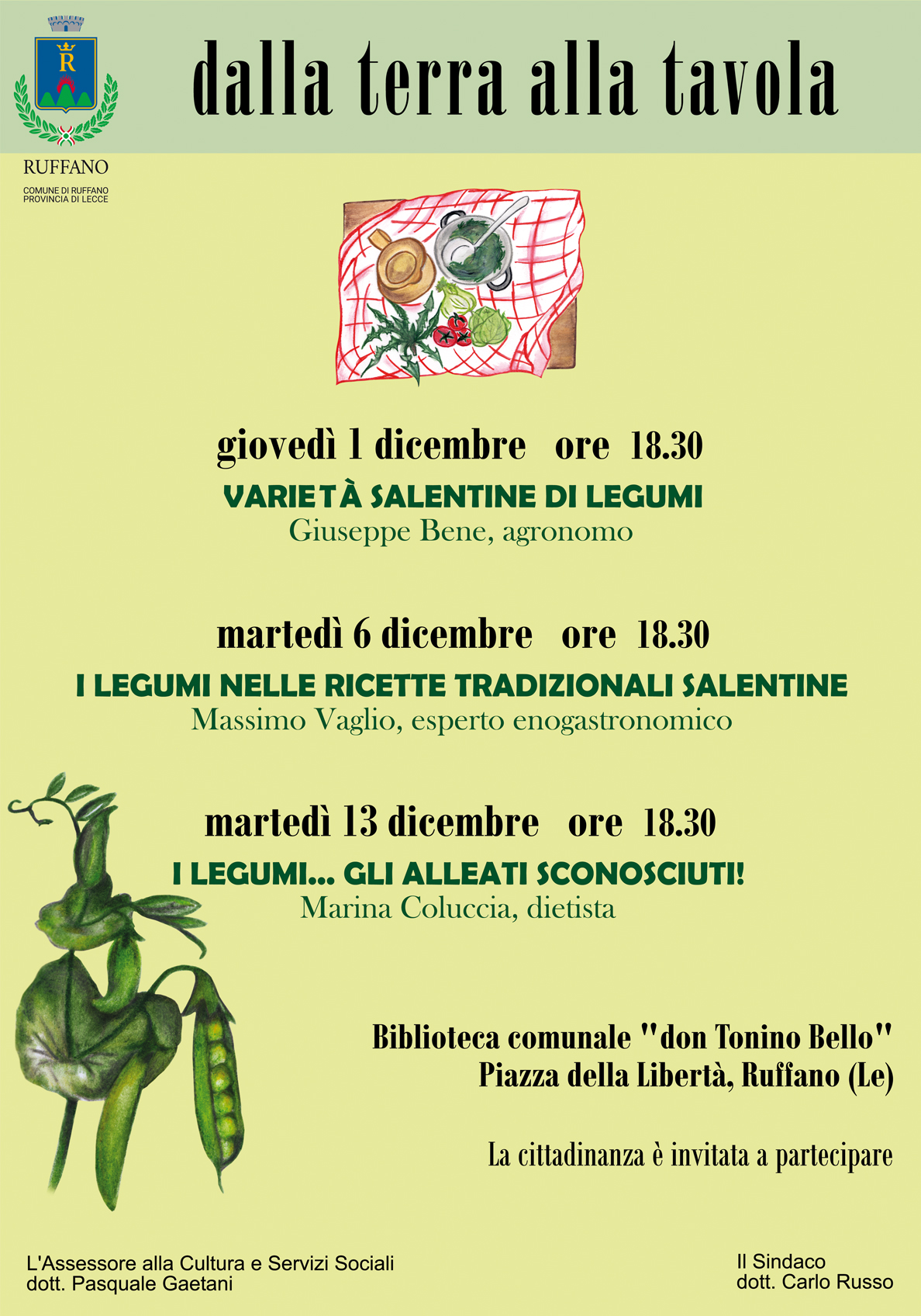 Dalla terra alla tavola